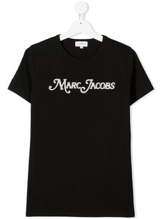 The Marc Jacobs Kids декорированная футболка с логотипом