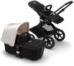 Коляска 2 в 1 BUGABOO Fox 2 Black/Black-Fresh White complete (239122FW01)