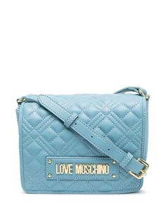 Love Moschino стеганая сумка через плечо с логотипом