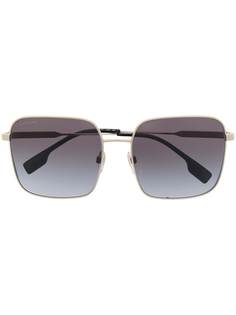 Burberry Eyewear солнцезащитные очки с полосками Icon Stripe