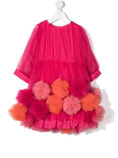 Raspberry Plum платье с помпонами