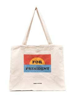 Bobo Choses сумка-тоут For President с графичным принтом