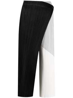 Pleats Please Issey Miyake укороченные брюки с завышенной талией