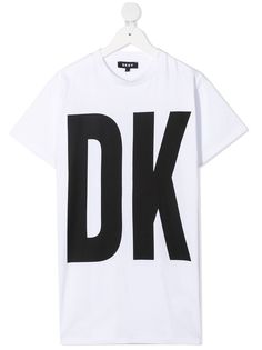 Dkny Kids платье-футболка с логотипом