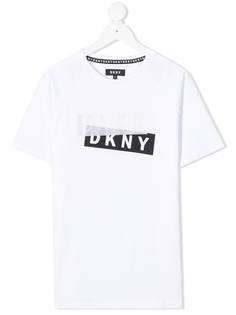 Dkny Kids футболка с логотипом