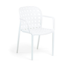 Кресло onha (la forma) белый 58x82x58 см.