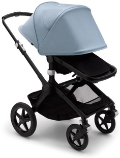 Коляска 2 в 1 BUGABOO Fox 2 Black/Black-Vapor Blue complete (239122VB01)