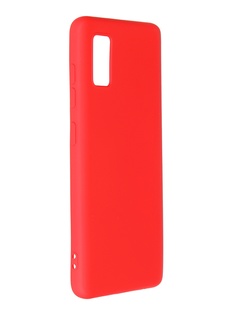 Чехол Krutoff для Samsung Galaxy A41 A415 Silicone Red 12436
