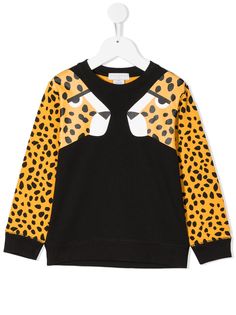 Stella McCartney Kids флисовая толстовка с принтом