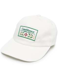 Casablanca кепка с нашивкой-логотипом