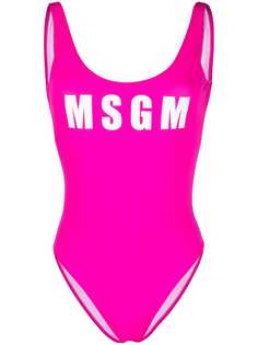 MSGM купальник с логотипом