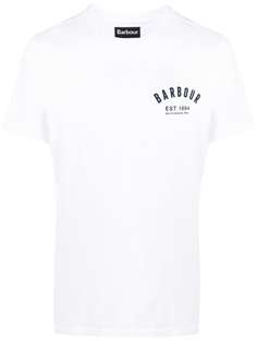 Barbour футболка с короткими рукавами и логотипом