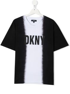 Dkny Kids футболка с принтом тай-дай