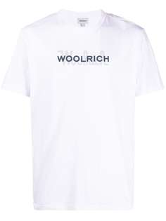 Woolrich футболка с короткими рукавами и логотипом