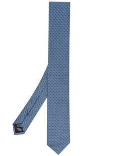 HUGO галстук с геометричным узором