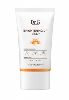 Крем солнцезащитный Dr.G для лица выравнивающий тон BRIGHTENING UP SUN+ SPF50+ PA+++", 50 мл