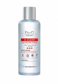 Тонер для лица Dr.G контроль баланса себума A-CLEAR BALANCING TONER, 170 мл