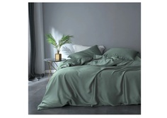 Комплект постельного белья (2-спальный) gently green (elhomme) зеленый 43x10x32 см.