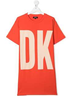 Dkny Kids платье-футболка с логотипом