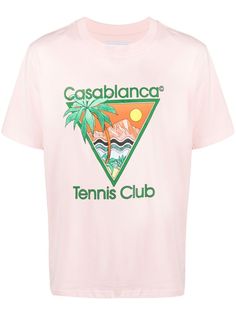 Casablanca футболка Tennis Club Icon