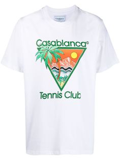 Casablanca футболка Tennis Club Icon