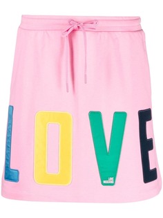 Love Moschino юбка Love с эластичным поясом