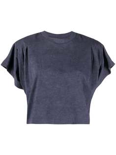 Isabel Marant укороченная футболка с короткими рукавами