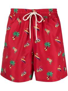 Polo Ralph Lauren плавки-шорты с принтом Tropical
