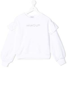 Pinko Kids толстовка с оборками