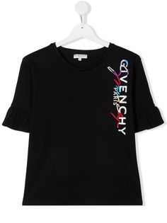Givenchy Kids топ с логотипом