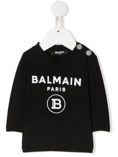 Balmain Kids толстовка с логотипом