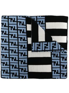 Fendi шарф с логотипом