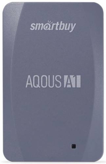 Твердотельный накопитель Smartbuy Aqous A1 256GB USB 3.1 Grey (SB256GB-A1G-U31C)