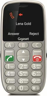 Мобильный телефон Gigaset GL390 (серебристо-серый)