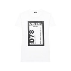 Хлопковая футболка Diesel