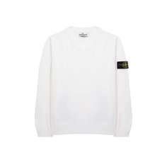 Хлопковый пуловер Stone Island