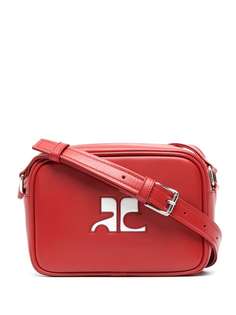 Courrèges сумка через плечо с нашивкой-логотипом
