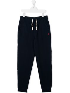 Ralph Lauren Kids спортивные брюки с вышитым логотипом