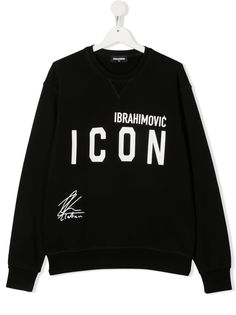 Dsquared2 Kids толстовка с принтом Icon из коллаборации с Ibrahimović