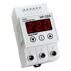 Реле напряжения DIGITOP Vp-32A, 1-фазное, 220В