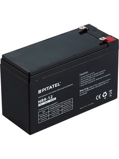 Аккумулятор Pitatel для ИБП Pitatel HR9-12, 12V 9Ah (черный)
