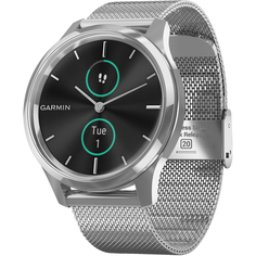 Смарт-часы Garmin Vivomove Luxe Milanese Silver (010-02241-23)