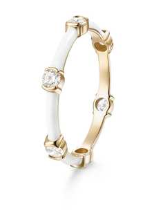 Melissa Kaye кольцо Rainbow из желтого золота с бриллиантами