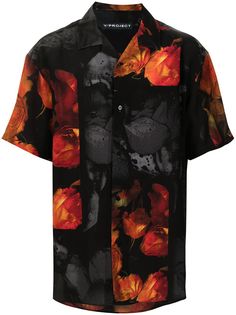 Y/Project рубашка с цветочным принтом