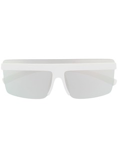 MYKITA+MAISON MARGIELA солнцезащитные очки в квадратной оправе