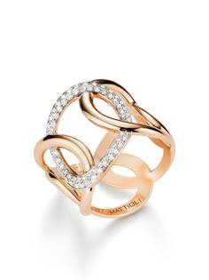 MATTIOLI кольцо Hiroko из розового золота с бриллиантами