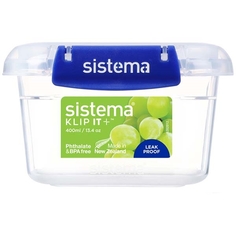 Контейнер для продуктов Sistema 881540 400мл синий