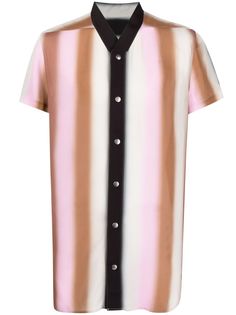 Rick Owens рубашка Golf в полоску