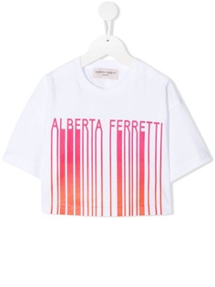 Alberta Ferretti Kids футболка с логотипом