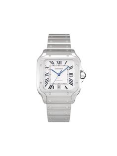 Cartier наручные часы Santos pre-owned 39 мм 2021-го года